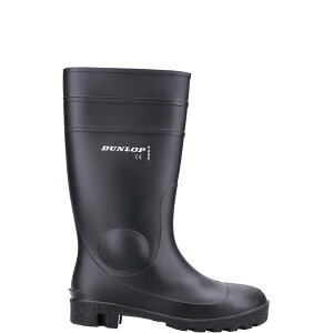 _bv fB[X V[Y u[cECu[c Dunlop Protomastor Full Safety Wellington Black ubN