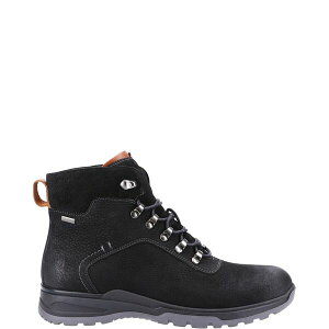 �n�b�V���p�s�[ �����Y �V���[�Y �u�[�c�E���C���u�[�c Hush Puppies Paul Boot Black �u���b�N