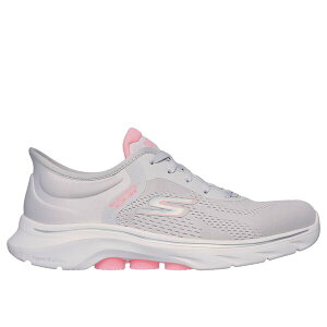 XPb`[Y fB[X V[Y Xj[J[ Skechers Slip-Ins: Go Walk 7 - Valin Gray/Pnk O[