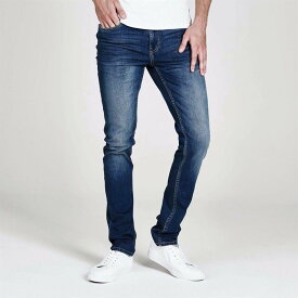 【送料無料】 ファイヤートラップ メンズ デニムパンツ ジーンズ ボトムス Skinny Jeans Mens Mid Blue