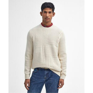 ouA[ Y AE^[ jbgEZ[^[ jbg Barbour Casey Cable-Knit Jumper Wspr White WH32 zCg