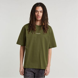 �W�[�X�^�[ �����Y �g�b�v�X T�V���c G Star Gstar Centre Chest Sn44 Olive �I���[�u