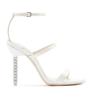 yz \tBAEFuX^[ fB[X T_ V[Y Rosalind Crystal Sandals Soft Ivory