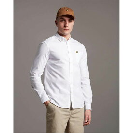 【送料無料】 ライルアンドスコット メンズ シャツ トップス Oxford Shirt White 626