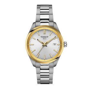 �e�B�\�b�g �����Y �A�N�Z�T���[ �r���v Tissot PR100 34mm Watch Silver/Steel �V���o�[