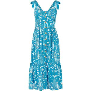 ���~�L�� ���f�B�[�X �g�b�v�X �����s�[�X �v�����g Yumi Blue Sealife Print Sundress Blue �u���[