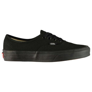 oY fB[X V[Y Xj[J[ Vans Authentic Canvas Shoes Black/Black ubN