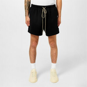 �t�B�A�I�u�S�b�h �����Y �{�g���X �n�[�t�p���c�E�V���[�c �V���[�g�p���c FEAR OF GOD ESSENTIALS Sweatshorts Black �u���b�N