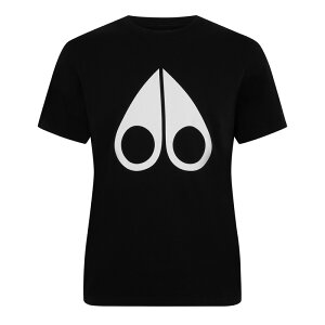 [XibN Y gbvX TVc Black 292 MOOSE KNUCKLES Moose Essntl Logo T Sn52