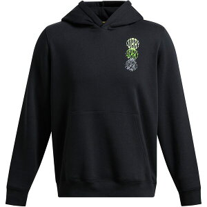 A_[A[}[ Y AE^[ p[J[EXEFbg t[h Black/Green Under Armour Curry Splash Graphic Hoodie Men's