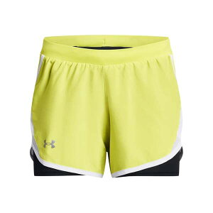 A_[A[}[ fB[X {gX n[tpcEV[c V[gpc Under Armour UA Fly By 2.0 2-In-1 Shorts Yellow CG[