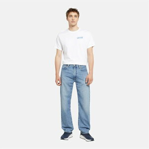 ���[�o�C�X �����Y �{�g���X �f�j���p���c Levis 555 Relaxed Straight Welcome T Tried Our Best