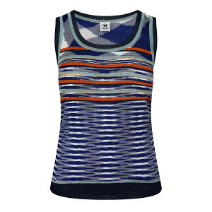 �~�b�\�[�j ���f�B�[�X �g�b�v�X �V���c �j�b�g Missoni Knit Tank Ld99 Multicolor �}���`�J���[