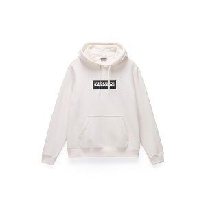 �i�p�s�� �����Y �A�E�^�[ �p�[�J�[�E�X�E�F�b�g ���S Napapijri B-BOX LOGO H WHITE WHISPER White Whisper �z���C�g