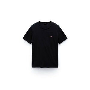 �i�p�s�� �����Y �g�b�v�X T�V���c Napapijri SALIS SS SUM STORMY WEAT G1Y Black 041 �u���b�N