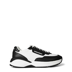 yz fB[XNGA[h Y Xj[J[ V[Y DSQ Leather Dash Snk Sn00 Black/White