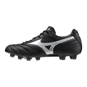 �~�Y�m �����Y �V���[�Y �u�[�c�E���C���u�[�c Mizuno Morelia II Mens Pro Firm Ground Football Boots Blk/Glx Slv/Dk