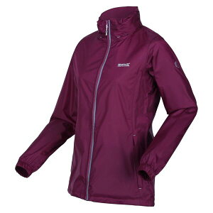 Kb^ fB[X AE^[ WPbgEu] WPbg Regatta Corinne IV Waterproof Packable Jacket Purple p[v