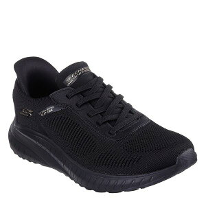 XPb`[Y fB[X V[Y Xj[J[ jbg Skechers Engineered Knit Bungee Slip-Ins Runners Womens Triple Black ubN