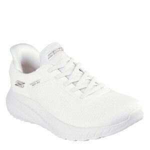 XPb`[Y fB[X V[Y Xj[J[ jbg Skechers Engineered Knit Bungee Slip-Ins Runners Womens White zCg