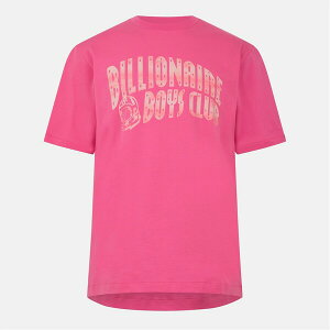 �r���I�l�A�{�[�C�Y�N���u �����Y �g�b�v�X T�V���c BILLIONAIRE BOYS CLUB BBC Mountain Arch Sn51 Pink �s���N