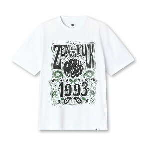 �v���e�B�O���[�� �����Y �g�b�v�X T�V���c Pretty Green PG Zen Tour TS Sn53 White �z���C�g