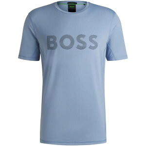 �{�X �����Y �g�b�v�X T�V���c Boss Tee Active 10267204 01 Open Blue 498 �u���[