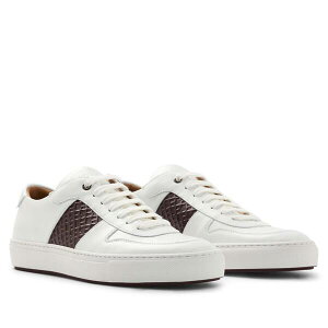 �{�X �����Y �V���[�Y �X�j�[�J�[ Boss Mirage Tennis Trainers White �z���C�g