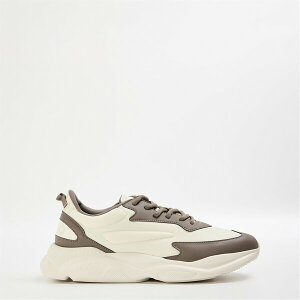 【送料無料】 フューゴ メンズ スニーカー シューズ Leon Running Trainers Open White 122