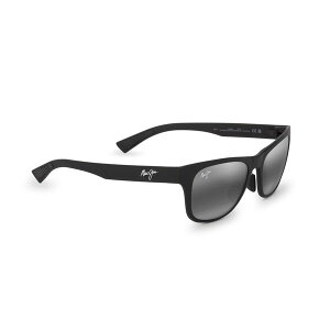 yz }ECW Y TOXEACEFA ANZT[ Puakea Classic Square Sunglasses Black/Grey
