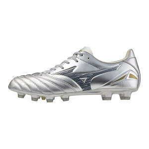 ~Ym Y V[Y u[cECu[c Mizuno Morelia Neo IV Pro Firm Ground Rugby Boots Adults Glx Slv/C Gry