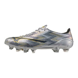 ~Ym Y V[Y u[cECu[c Mizuno Alpha II Made in Japan Mix Mens Soft Ground Rugby Boots Glx Slv/Gold S[h