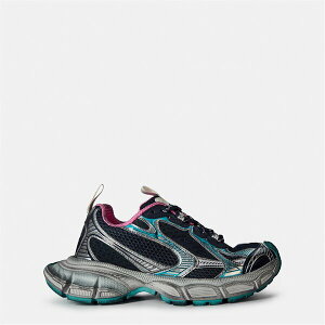 oVAK fB[X V[Y Xj[J[ BALENCIAGA 3xl Trainers Grey/Blue/Pink O[