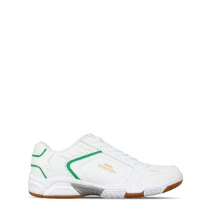 �X���Z���W���[ ���f�B�[�X �V���[�Y �X�j�[�J�[ Slazenger Tennis Shoe Ladies White/Green/Gum �z���C�g
