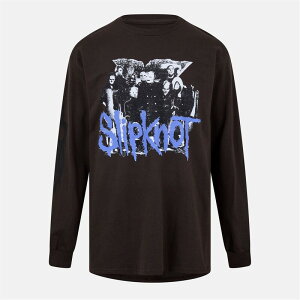 �v���W���[�Y �����Y �g�b�v�X T�V���c Pleasures Pleasur Slipknot LST Sn52 Brown �u���E��