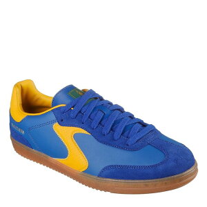�X�P�b�`���[�Y �����Y �V���[�Y �X�j�[�J�[ Skechers Hotshot Runners Mens Blue/Yellow �u���[