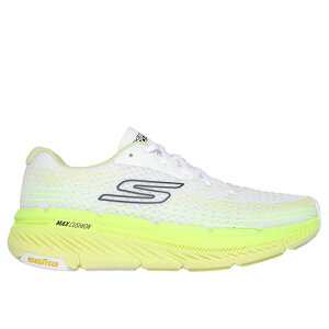 XPb`[Y Y V[Y Xj[J[ Skechers Max Cushioning Premier 2.0 Runners Mens Wht & Lm Tx/Syn