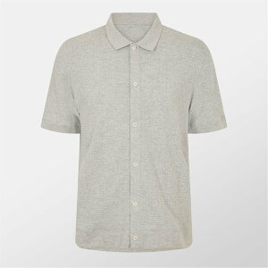 �e�b�h�x�[�J�[ �����Y �g�b�v�X �V���c Ted Baker Ted Connyr SSPiqShrt Sn53 Lt-Grey �O���[