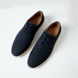 �X���[�h�x�A �����Y �V���[�Y �u�[�c�E���C���u�[�c �X�G�[�h Threadbare Faux Suede Desert Shoes Navy �l�C�r�[