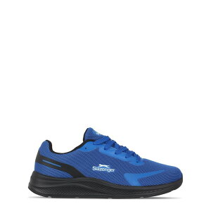 �X���Z���W���[ �����Y �V���[�Y �X�j�[�J�[ Slazenger Assent Trainer Mens Blue/Black �u���b�N