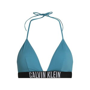 【送料無料】 カルバンクライン レディース トップのみ 水着 Triangle Bikini Top Storm Blue