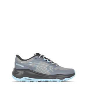 �J���}�[ ���f�B�[�X �V���[�Y �X�j�[�J�[ Karrimor Tempo Trail Ladies Trainers Grey/Blue �O���[