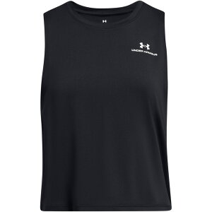 A_[A[}[ fB[X gbvX Vc xXg Under Armour Armour Vanish Energy Crop Tank Gym Vest Womens Black/White zCg