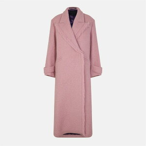 �{�X ���f�B�[�X �A�E�^�[ �W���P�b�g�E�u���]�� �R�[�g �L���b�v Boss Captina 10263968 01 Overcoat Womens Light/Pink �s���N