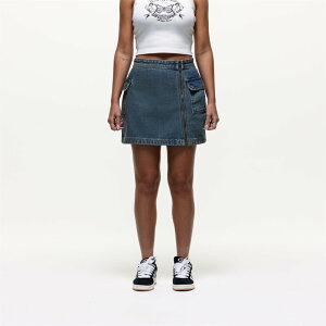 �O�b�h�t�H�[�i�b�V���O ���f�B�[�X �{�g���X �X�J�[�g ���B���e�[�W �~�j Good For Nothing Cargo Mini Vintage Blue �u���[