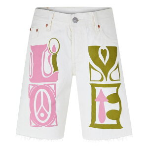 ���[�o�C�X ���f�B�[�X �{�g���X �n�[�t�p���c�E�V���[�c �V���[�g�p���c Levis 501 90s Shorts Birthday Suit