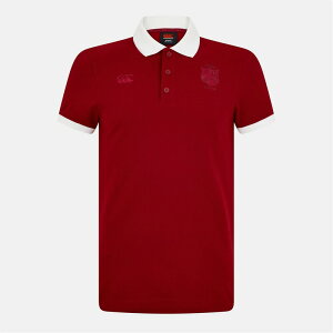 �J���^�x���[ �����Y �g�b�v�X �|���V���c Canterbury British and Irish Lions Classic Polo Shirt Red Dahlia ���b�h