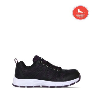 �_�����b�v �����Y �V���[�Y �u�[�c�E���C���u�[�c Dunlop Reno Safety Shoes Womens Black �u���b�N
