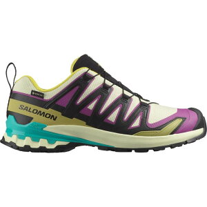 �T������ �����Y �V���[�Y �X�j�[�J�[ Salomon XA Pro V8 GTX Trail Running Shoes Mens Yellow/Pink �s���N