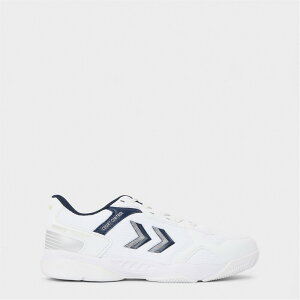�q�������� ���f�B�[�X �V���[�Y �X�j�[�J�[ Hummel Court Contrl Ld44 White/Blue �z���C�g